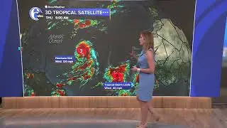 Hurricane Kirk strengthens into a Category 3 storm in the Atlantic but not deemed a threat to land