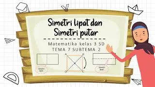 SIMETRI LIPAT DAN SIMETRI PUTAR || MATEMATIKA TEMA 7 SUBTEMA 2 KELAS 3 SD