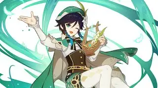Genshin Impact Venti Gameplay