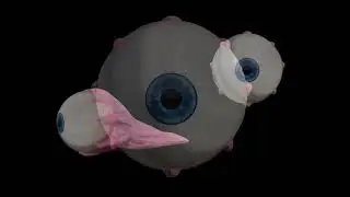 3D Model Eye Monster