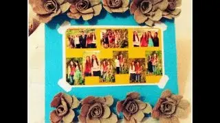 DIY- cum sa faci rama foto din hartie