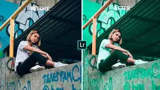 Blue Tone Effect Photo Editing in Lightroom || Lightroom || Editing on Mobile || 