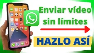 ✅ Como enviar VÍDEOS LARGOS por whatsapp y FOTOS sin perder calidad