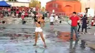 Hula Hoop Girl at McCarren Park