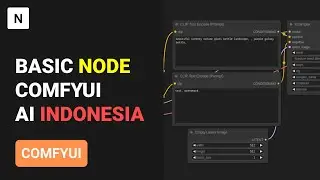 #COMFYUI Penjelasan Basic Node Workflow di Comfyui, Generative AI Indonesia