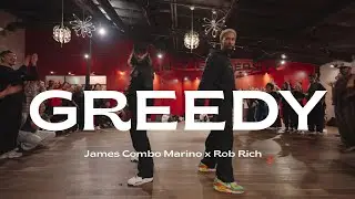 🔥 Insane Choreography to Tate McRae's Greedy | James Combo Marino & Rob Rich