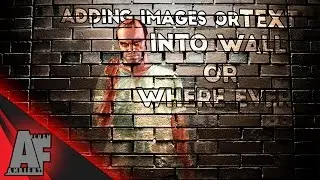 Adding text or image into WALL/JACKET