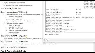 Packet Tracer 3.3.12 - VLAN Configuration