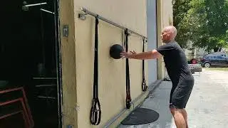 Med Ball Chest Pass