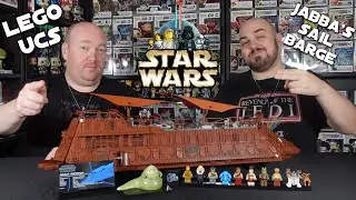 Lego Star Wars UCS Jabba's Sail Barge BUILD and REVIEW | Set 75397