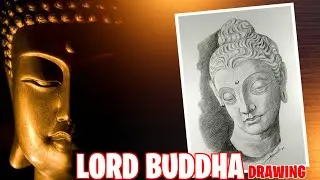 Lord Buddha Drawing | Gautama Buddha | Art Animesh