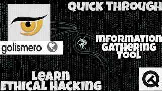 how to use kali linux tool Golismero | kali vulnerability analysis tools | golismero | tamil | QT