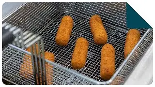 Frying croquettes | Kitchen technology