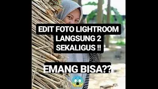 Tutorial Edit Foto Lightroom | copy paste preset