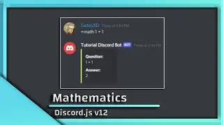 HOW TO MAKE DISCORD BOT | MATHEMATICS | #20