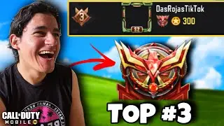 ASÍ de TRYHARDS son las PARTIDAS con el TOP 3 del MUNDO | COD MOBILE