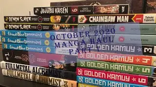 October 2020 Manga Haul Part 1 + Special Announcement!