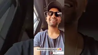 Vicky Kaushal vibing to #Memories by #AmmyVirk #layers #ytshorts #vickykaushal #punjabistatus