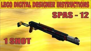 THE EASIEST SPAS-12 SHOTGUN LEGO | INSTRUCTION | HOW TO DOWNLOAD | NO. 219