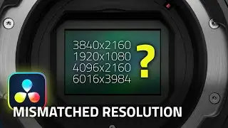 Get rid of BLACK BARS - How to Handle Mismatched Resolutions - Davinci Resolve TUTORIAL