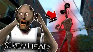 SIREN HEAD IN GRANNY HORROR GAME MULTIPLAYER! - Granny Survival - Garry's Mod Gameplay
