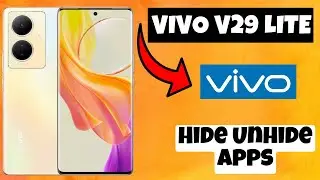 Hide Unhide Apps Vivo V29 Lite || How to set app permissions || Set App display permissions