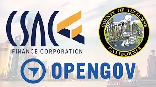 Even Counties Are Doing It Now feat. OpenGov and Tuolumne County