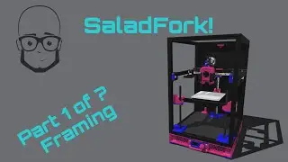 SaladFork! Just Framing Tonight and Build Overview Talking!