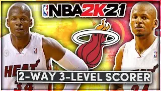 THE BEST SHOOTING BUILD IN *NEXT GEN* NBA 2K21! | RAY ALLEN BUILD IN *NEXT GEN* 2K21!
