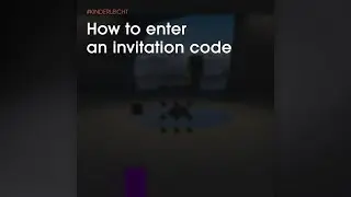 Kinderleicht - How to enter an invitation code