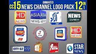 NewsFlash: Ultimate Logo Animation Pack for News Channels After Effects Template