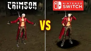 Сравнение DMC 3 Сrimson и Nintendo Switch. Devil May Cry 3 Crimson Обзор. Ко-оп и новые приемы.