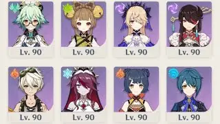 4.6 Spiral Abyss Floor 12 - 4 Star Characters & Weapons ｜ Genshin Impact