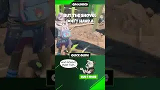 3-Hit Combo + Shovel FAST!  #grounded #tutorial #guide
