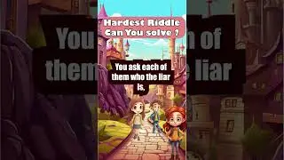 Hardest Riddle , Land Of Liars ! #shorts #riddle