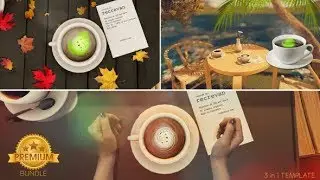Logo Opener / Reveal / Coffee Bundle - After effect template
