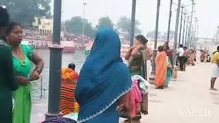 Ganga river bathing vlog open ganga snan video viral 