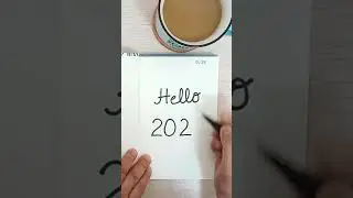 Creative Journaling | Hello 2024 Journal Spread #creativejournaling #hello2024 #journalspread