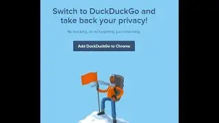 PROTECT YOUR PRIVACY BY USING DUCKDUCKGO BROWSER