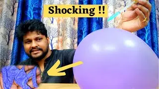 What will happen if you drop Kerosene on a Balloon surface || I am totally surprised with the result