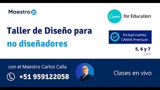 T8 Taller de Canva Diseño para no diseñadores Sesión 2