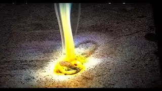 Melting a Penny with a Fresnel Lens in under 3 seconds Sun Solar