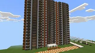 Как построить отель в майнкрафте? Здание отеля. Hotel in minecraft.