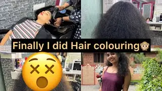 Finally i did Hair Colouring😱😱| Neerutty
