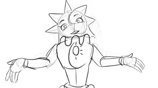 “Happy Face” animatic WIP (FNAF Security Breach)