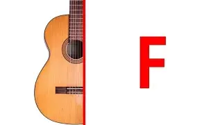 Как играть аккорд F на гитаре? Фа мажор