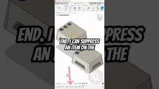 Fusion360: Suppress Feature on timeline 