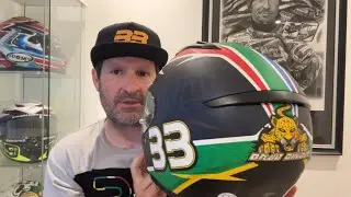 Unboxing the new HJC C10 Brad Binder helmet