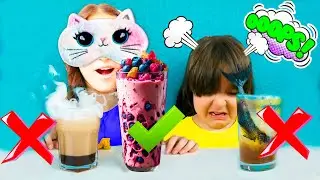 CÓMO SOFÍA SE TOMÓ LA BEBIDA INCORRECTA ? | RETO