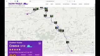 How to view images on a route